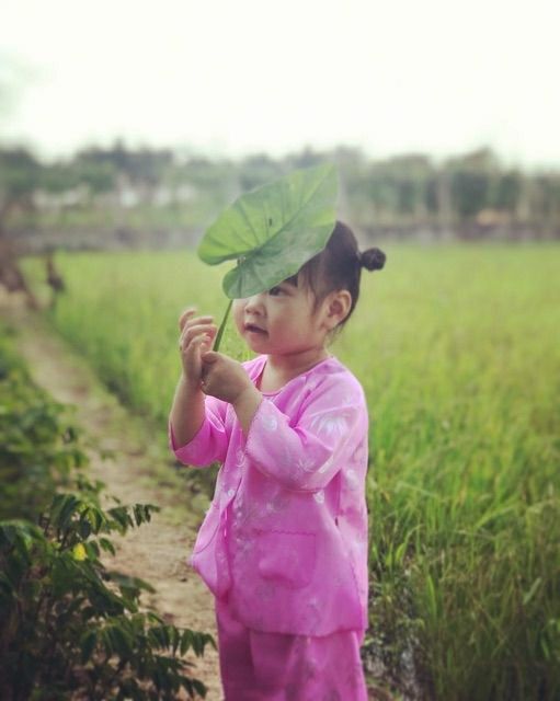 Bộ bà ba gấm trẻ em, bộ bà ba gấm lá tre bé gái 7-35kg