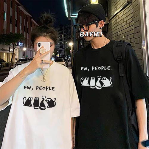 Áo Thun Nam Nữ Unisex Tay Lỡ BW04, Áo Phông Cổ Trong Nam Nữ Chất Cotton Siêu Thoáng Mát | BigBuy360 - bigbuy360.vn