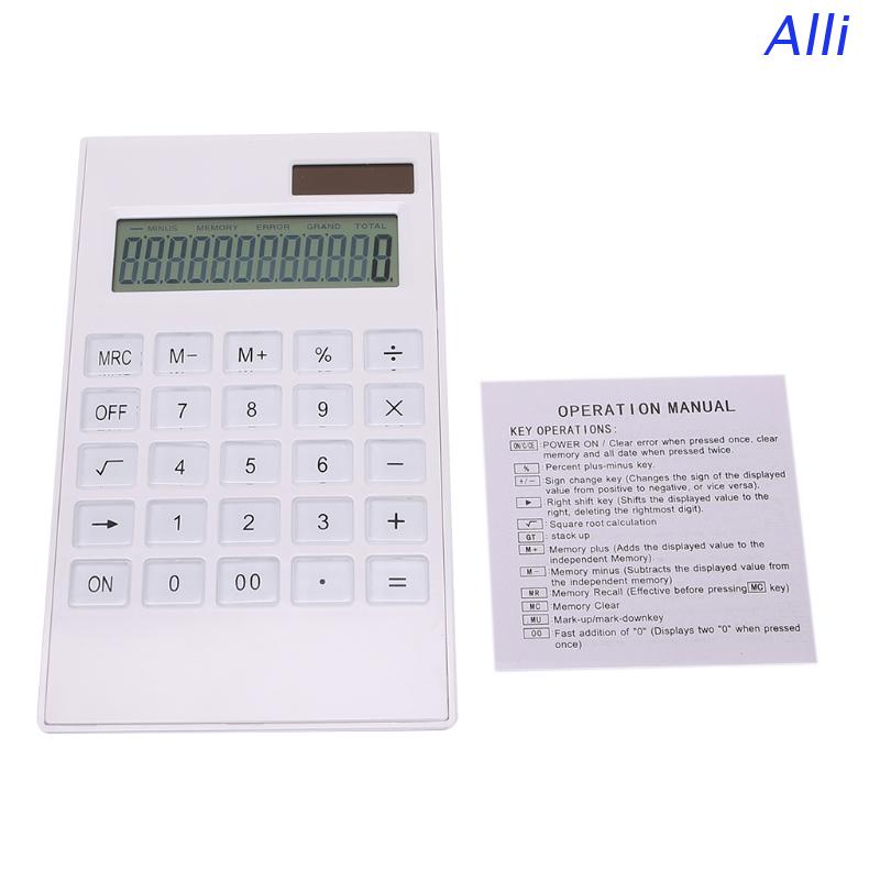 Máy tính 12 phím sử dụng năng lượng mặt trời thiết kế sáng tạo