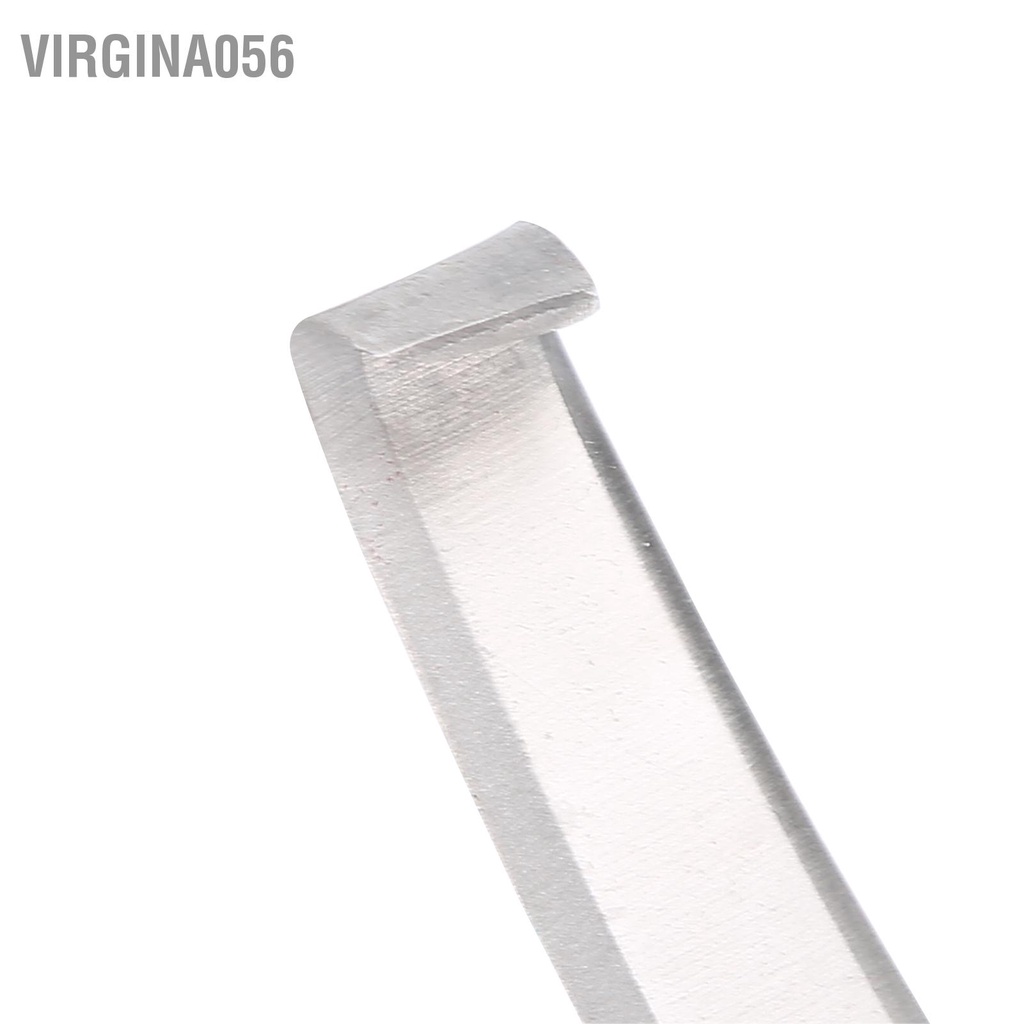 Virgina056 Dao cắt móng ngựa bằng thép không gỉ với tay cầm thoải mái