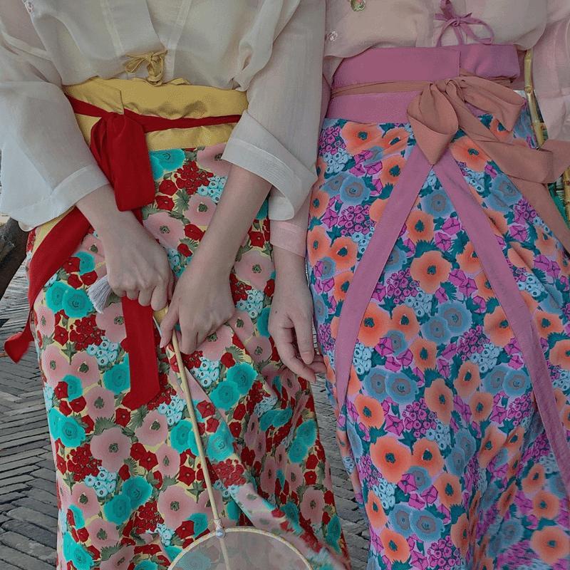 ✌Áo Hanfu thêu + Bộ váy hai mảnh