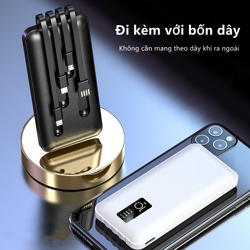 dự phòng mah 20000mAh pin sạc dự phòng sạc phòng 10000mah pin dung lượngphụ kiện phòng