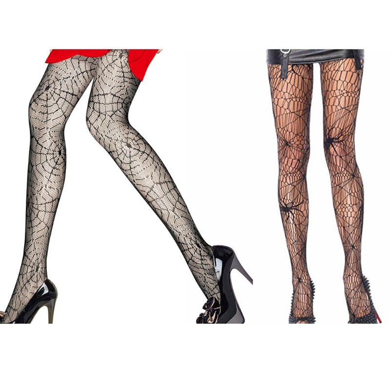 XIXI Quần Tất Lưới Co Giãn Lưng Cao 7 Kiểu Quyến Rũ Cho Nữ