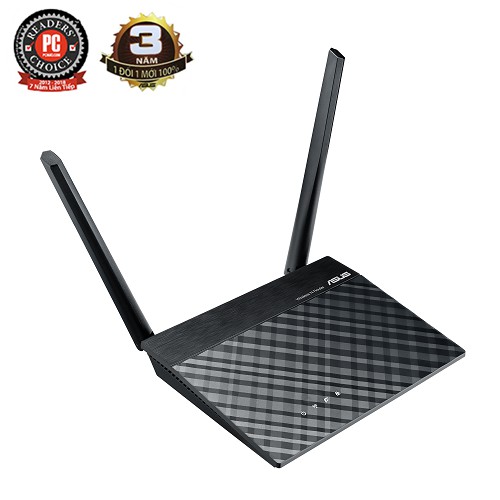 Bộ phát wifi Asus RT-N12+ Chuẩn N300, hỗ trợ tính năng lặp sóng- | BigBuy360 - bigbuy360.vn