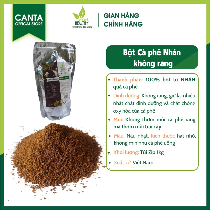 Coffee Enema Thải Độc Đại Tràng Cafe Thải Độc Đại Tràng Enema Cafe Chỉ Có Nhân, Không Rang 1000g Chính Hãng Viethealthy | BigBuy360 - bigbuy360.vn