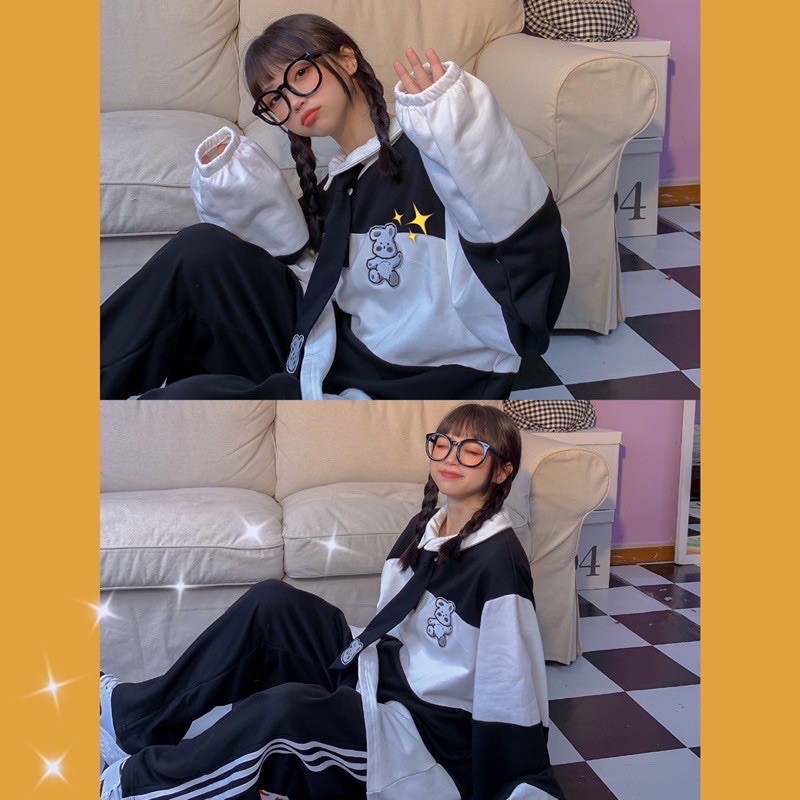 🔥FREESHIP🔥áo POLO ngộ nghĩnh + cà vạt | BigBuy360 - bigbuy360.vn