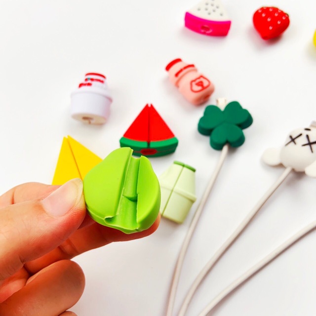 Phụ kiện bảo vệ đầu cáp sạc, tai nghe chống đứt gãy | BigBuy360 - bigbuy360.vn