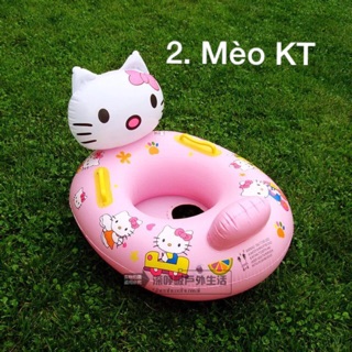 Phao tắm hình Mèo Kitty