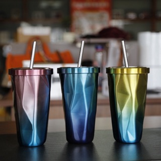 Ly giữ nhiệt mẫu mới 2019 dc tặng kèm ống hút inox