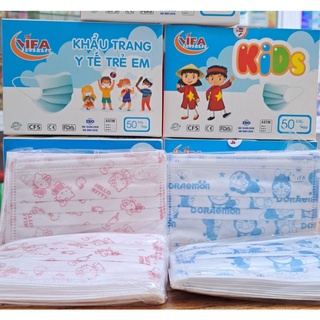 ✅ KHẨU TRANG Y TẾ TRẺ EM VIFA (HỘP 50 CÁI)