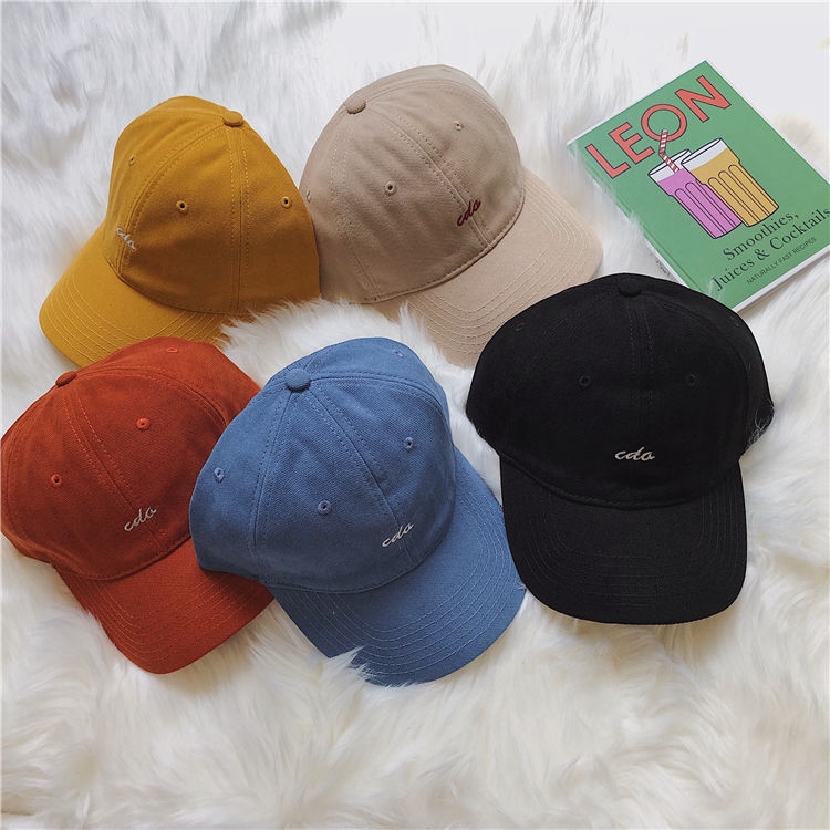 Mũ lưỡi trai thêu chữ đơn giản cá tính