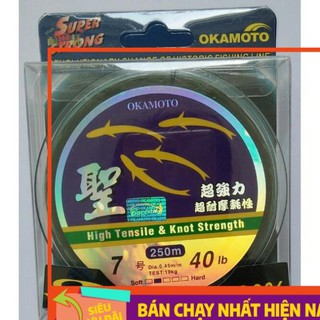 Dây Cước Câu Cá Nhật Bản OKAMOTO - 4 Con Cá Cơm