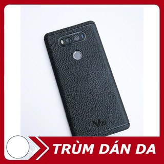 [DÁN DA] Miếng Dán da LG V20/ V30/ V40/ V50 - DA THẬT 100% - MIỄN PHÍ KHẮC