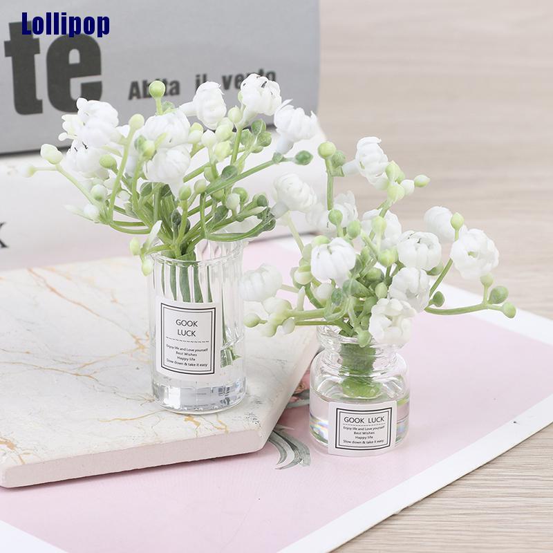 Lọ hoa nhài trang trí nhà búp bê tỉ lệ 1: 12