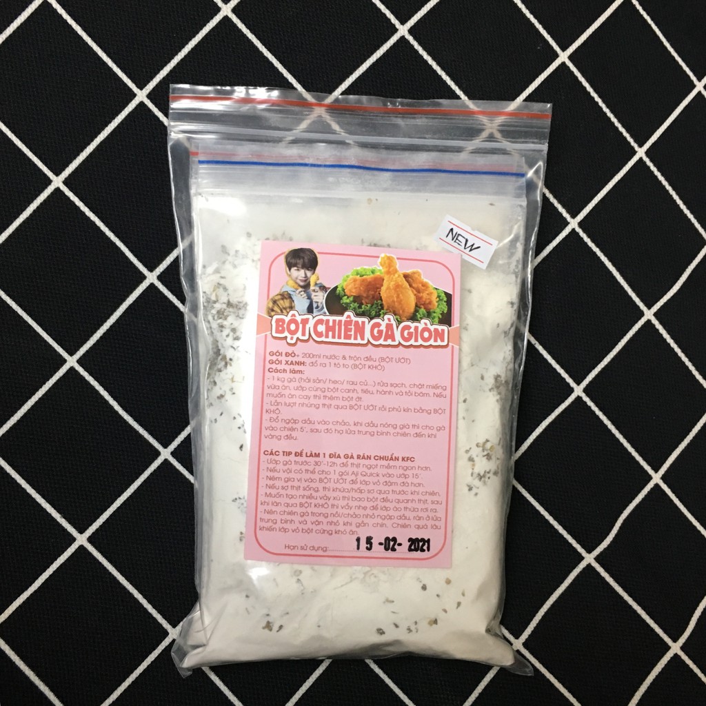 Set Bột Chiên Gà Lá Thơm Vị Hành Tỏi (tăng hương vị x2 siêu đã) -  Special Fried Chicken Powder