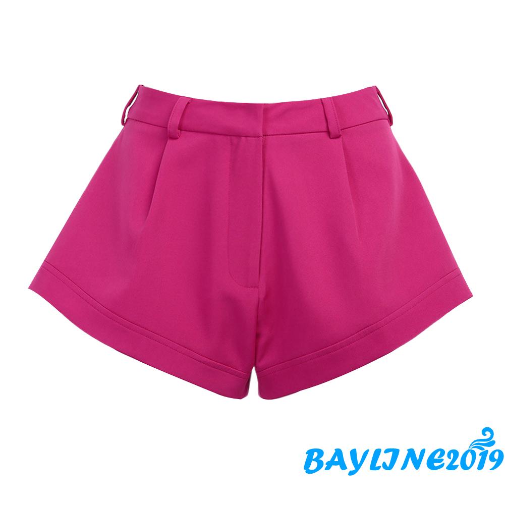 Quần Short Nữ Lưng Cao Ống Rộng Cá Tính | BigBuy360 - bigbuy360.vn