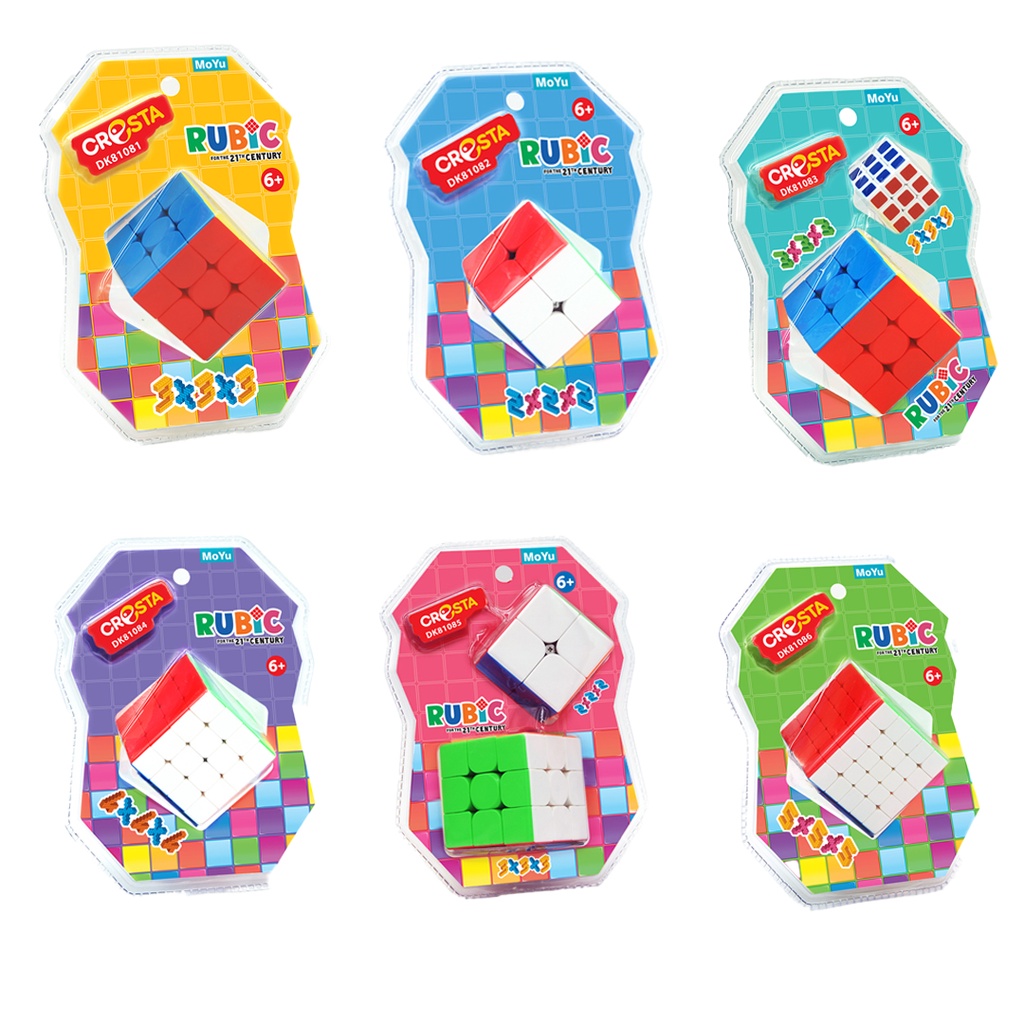 Đồ Chơi Duka Rubik 2x2, 3x3,4x4,5x5 Hàng Chính Hãng
