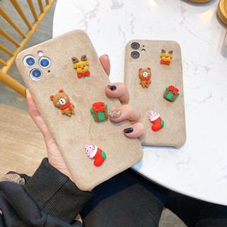 Ốp Noel 2020- Ốp vải nhung sticker