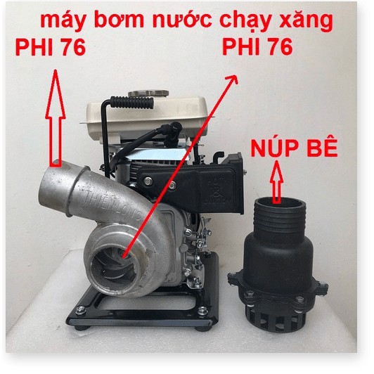Máy bơm nước chạy xăng Honda F152 bảo hành 12 tháng