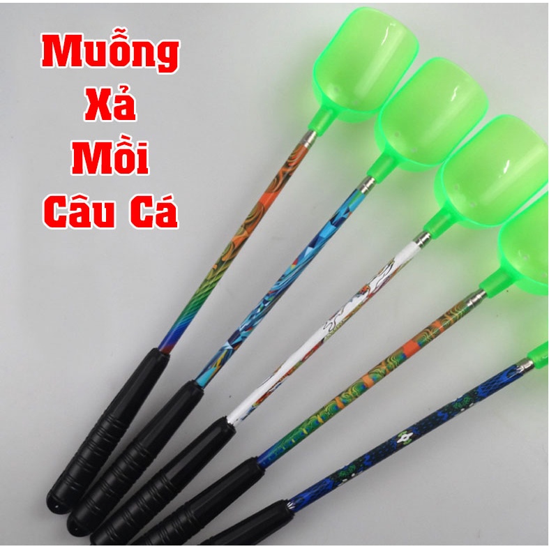 Muỗng Xả Mồi Câu Cá - Hỗ trợ làm tổ chuyên dụng câu đơn câu đài