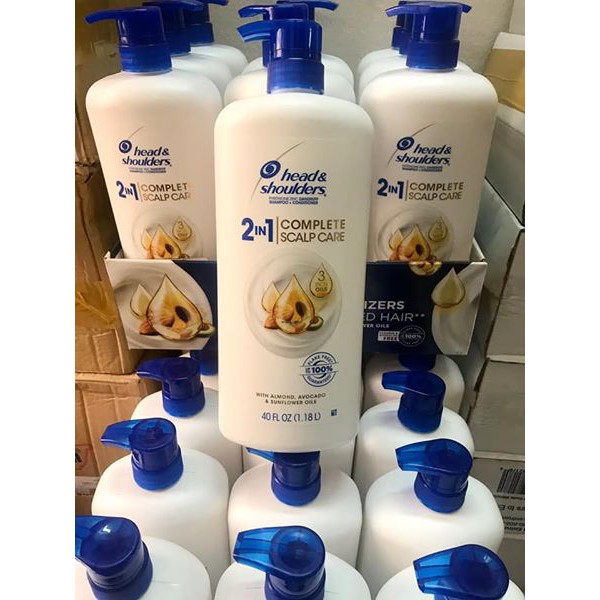Dầu gội Head&shoulders 2in1 Dung tích:1.18l xuất xứ:Mỹ