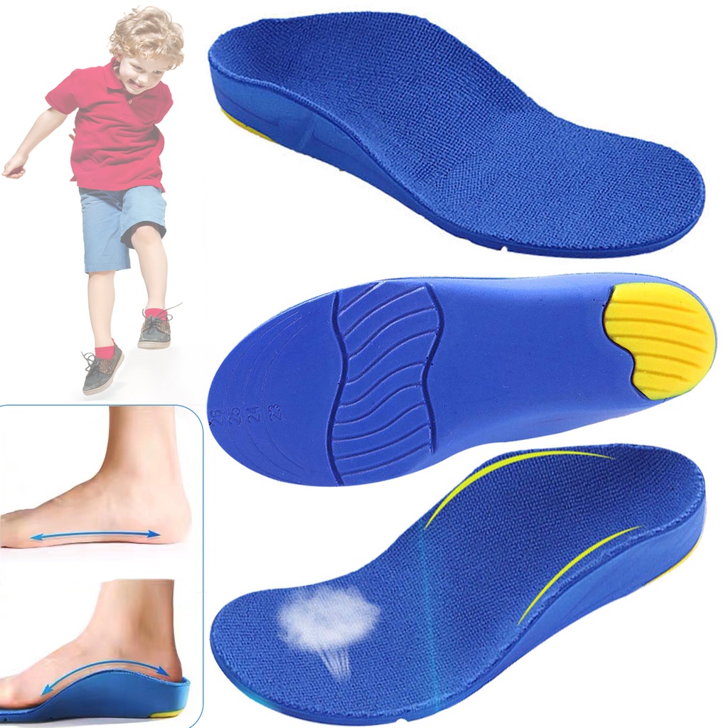 1 Cặp Đế Lót Giày Hỗ Trợ Chỉnh Hình Bàn Chân Cho Trẻ Em