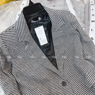 Blazer kẻ 2 lớp