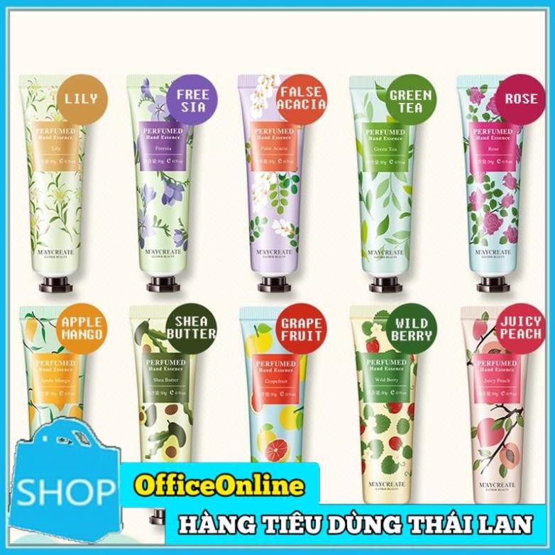 Kem dưỡng da tay chân MayCreate Perfumed 30g mềm và thơm hương hoa HOT SALE