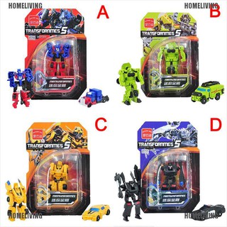 Mô Hình Xe Hơi Biến Hình Thành Robot 8 Kiểu Dáng Cho Bé