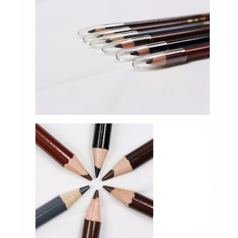 【Bán Hot】 Lông mày Pencil Waterproof Mỹ phẩm Lasting dài 6 Màu sắc | BigBuy360 - bigbuy360.vn