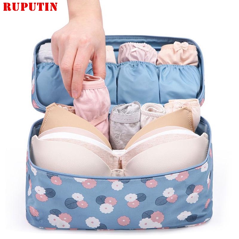 Túi đựng đồ lót/mỹ phẩm tiện lợi khi đi du lịch