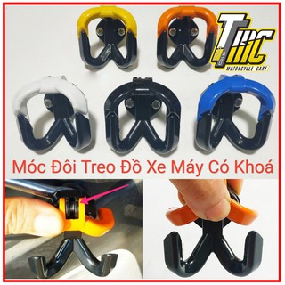 Móc treo đồ đôi dành cho các dòng xe Vario, ab, exciter,...