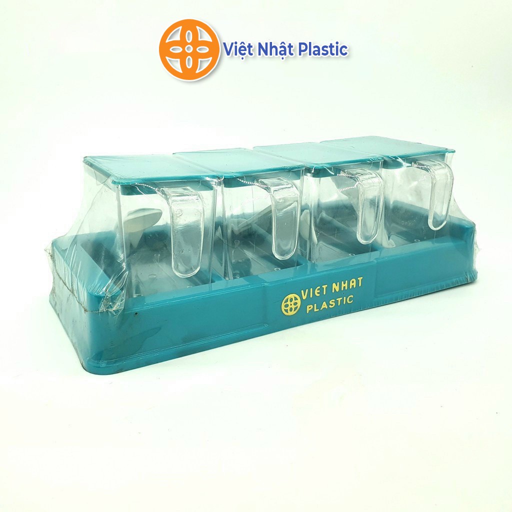 Hũ đựng gia vị bộ 4 - Lọ gia vị bộ 4 Việt Nhật