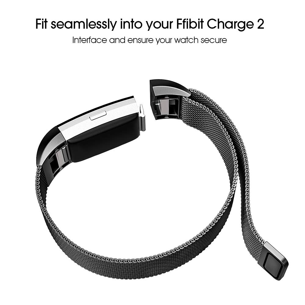 Dây đeo Milan có kẹp nam châm cho Fitbit Charge 2