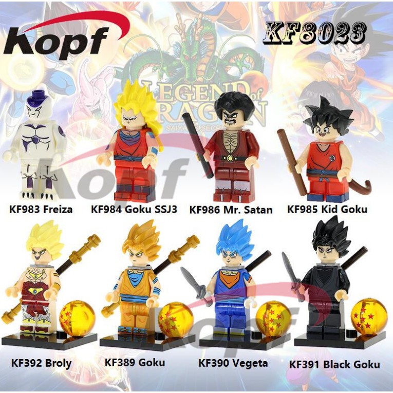 Lego Dragon ball các mẫu mô hình mới nhất