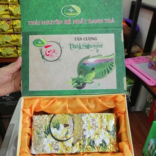 Hộp trà biếu cao cấp hộp 500g và 1kg - Chè Thái Nguyên