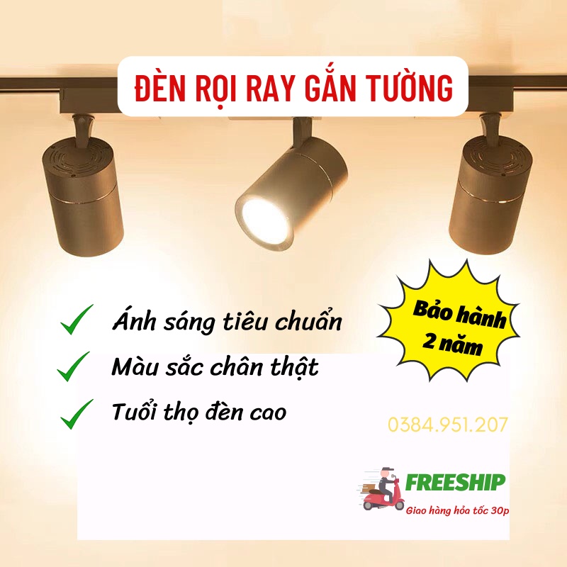 Đèn Rọi Ray COB Đèn Led Ray Trang Trí Nhà Cửa Siêu Sáng Titan.st