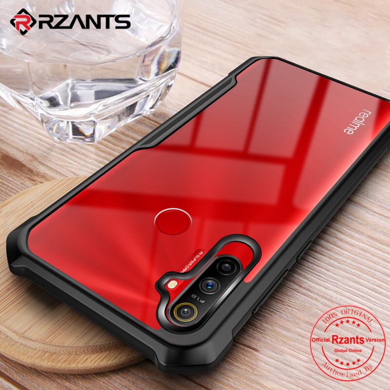 For Realme C3 Case【Transparent Back】ShockProof Phone Casing Slim Thin Cover
