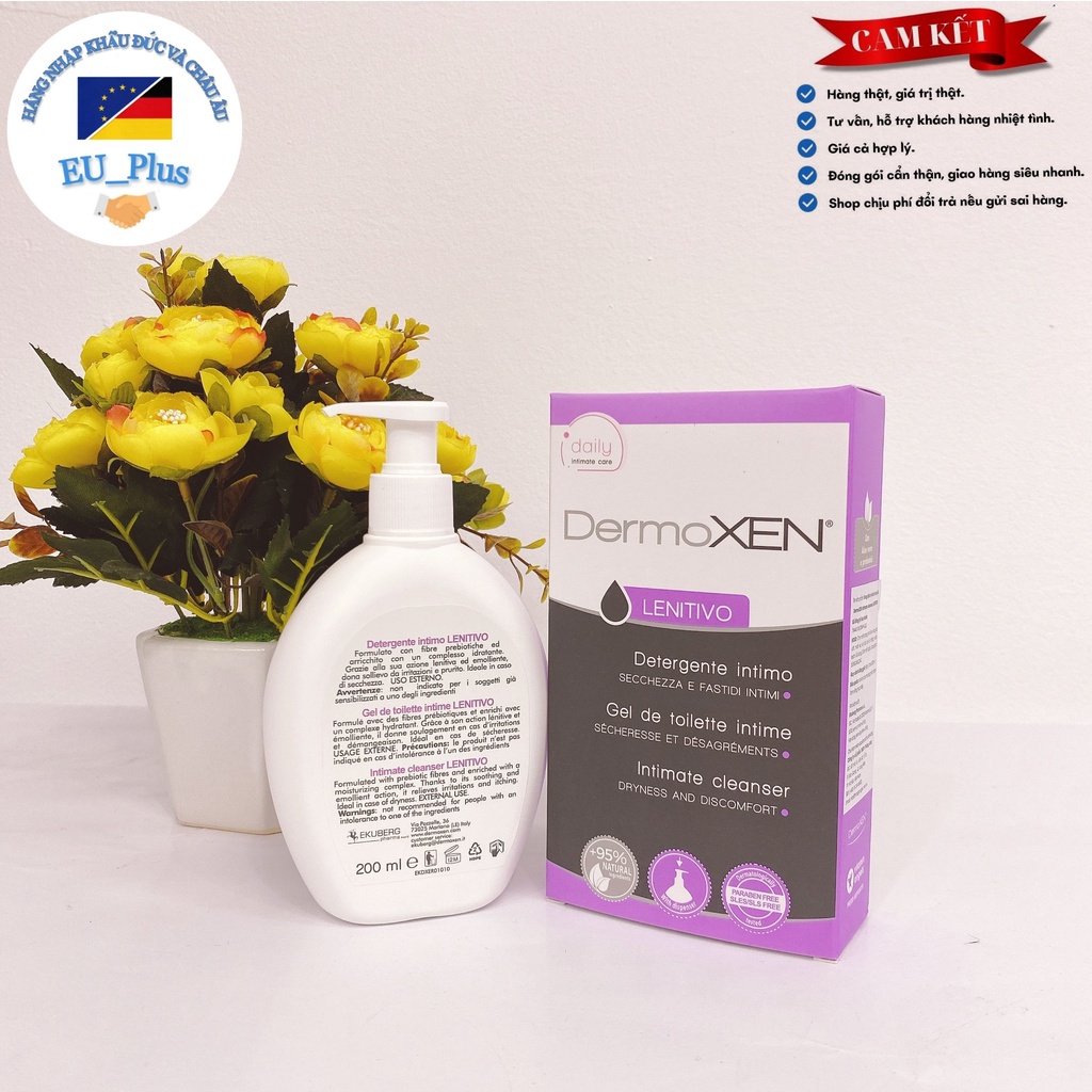 Dung dịch vệ sinh Dermoxen 200ml - Hàng Ý