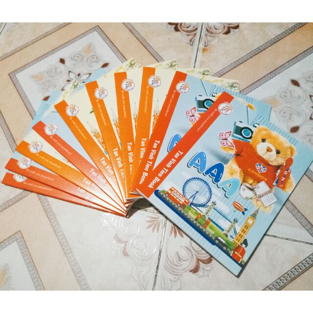 TẬP / VỞ AAA TÂN VĨNH TIẾN 100 TRANG (GIẤY MỎNG)