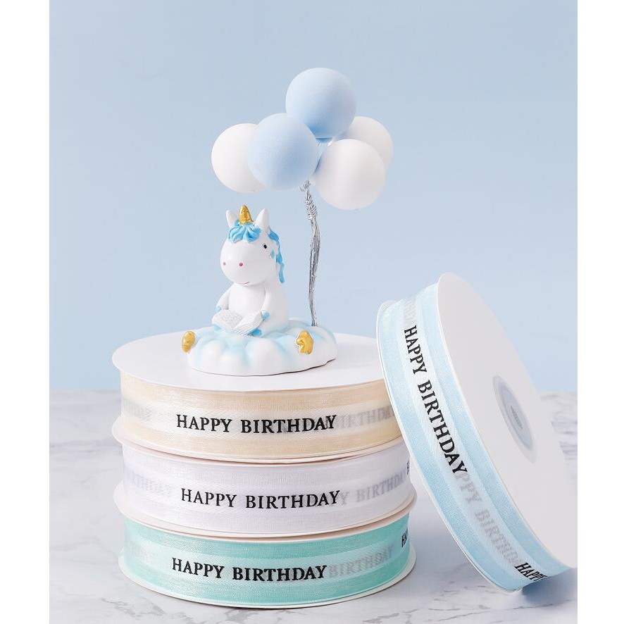 Cuộn Dây Ruy Băng 10M Dùng Gói Quà Sinh Nhật Độc Đáo