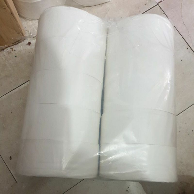 Bịch 10 Quận Giấy Vệ Sinh Công Nghiệp 7kg