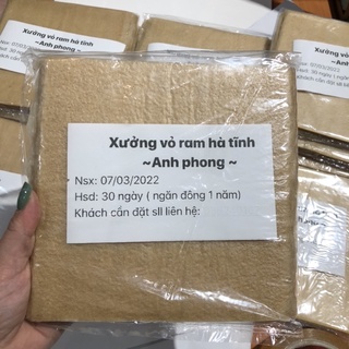 (SẴN) vỏ ram hà tĩnh (có sỉ) 90-100 lá