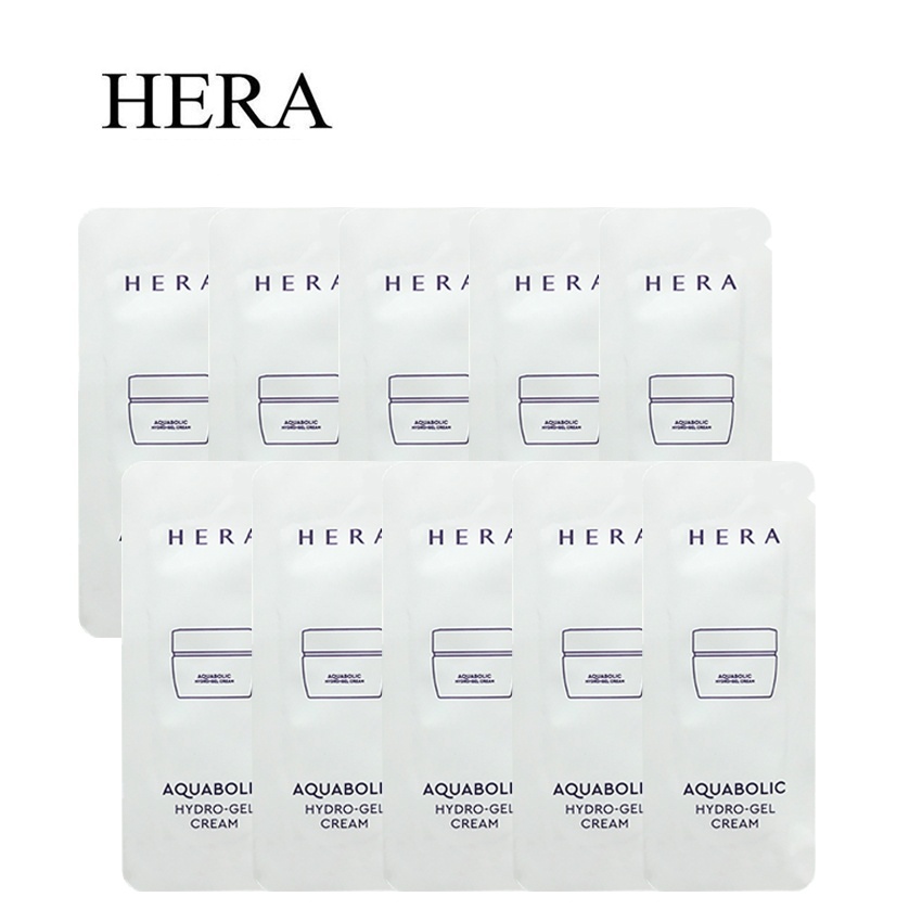 [12 - 30 gói] Kem dưỡng trắng sáng da Hera Aquabolic Hydro-Whip Cream 1ml/gói | BigBuy360 - bigbuy360.vn