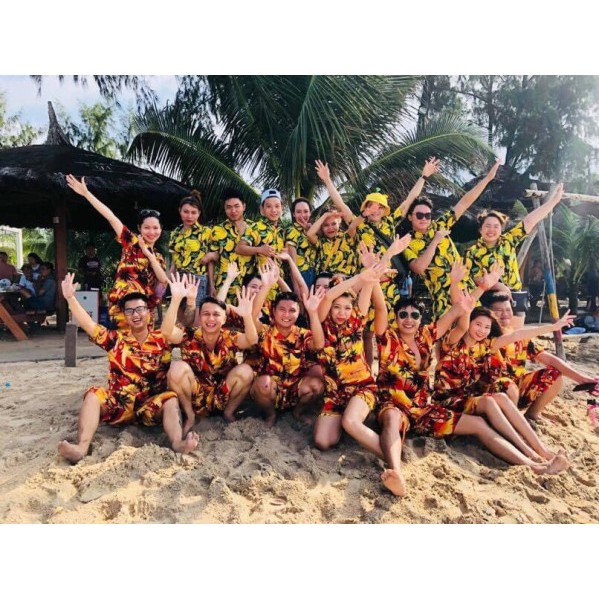 Bộ dưa hấu đỏ chất kate đẹp mặc đi biển | BigBuy360 - bigbuy360.vn