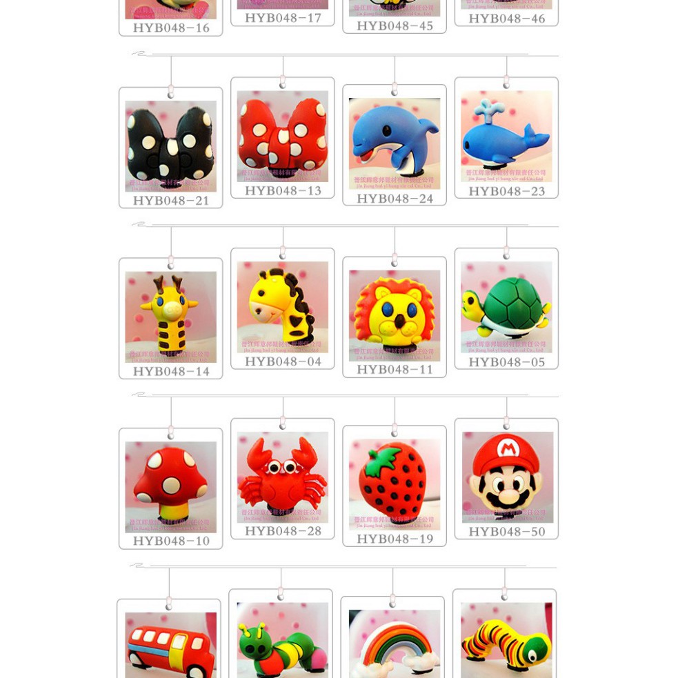 Sticker gắn dép cross bản to 3D, Jibbitz hoạ tiết 3D nổi gài dép crocs