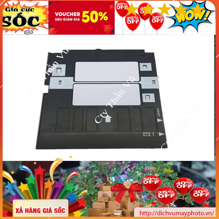 Khay in thẻ nhựa cho máy in màu Epson L805 L800 T60 T50 chất lượng tốt, giá rẻ, bảo hành uy tín INECO