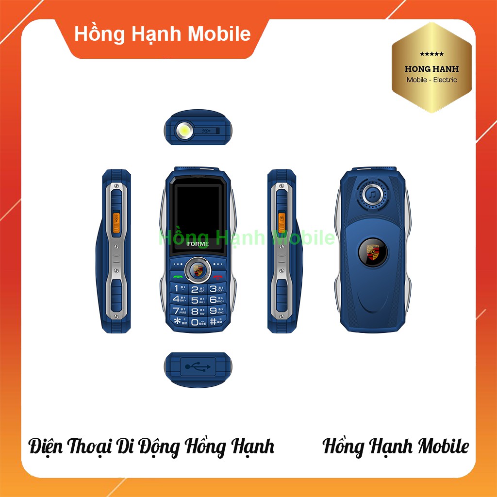 Điện Thoại Forme MP01 - Hàng Chính Hãng - Hồng Hạnh Mobile