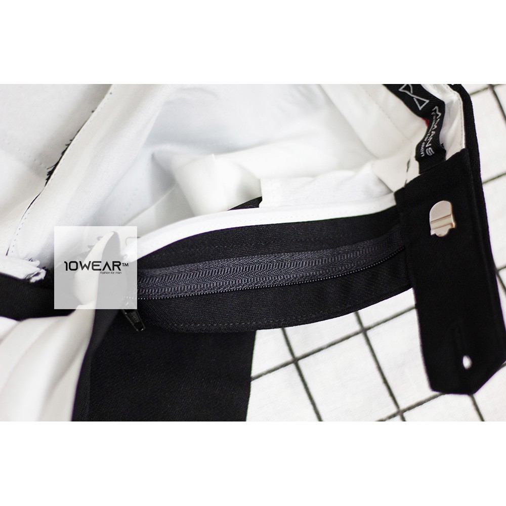 [Vải Cotton] Quần Âu Nam Hàn Quốc Ống Côn- 10wear Shop | BigBuy360 - bigbuy360.vn