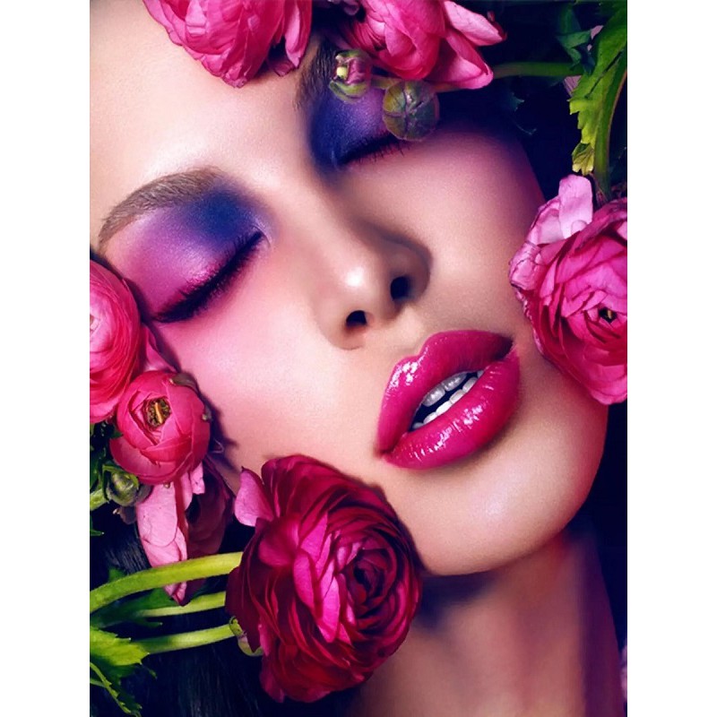 TRANH DÁN KÍNH 2 MẶT TRANG TRÍ SPA, NAIL, PHUN XĂM KT 70-100CM